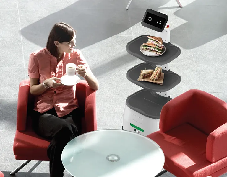 LG CLOi 서빙봇 다재다능한 배송 스킬 1