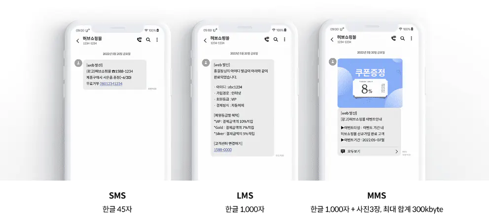 일반문자(SMS/LMS/MMS)