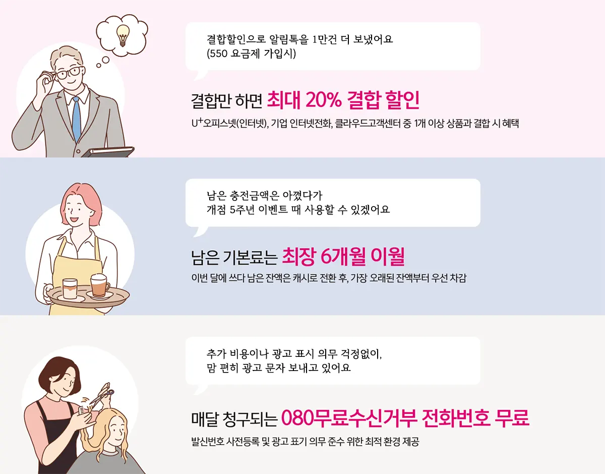 U+ 메시지허브이지